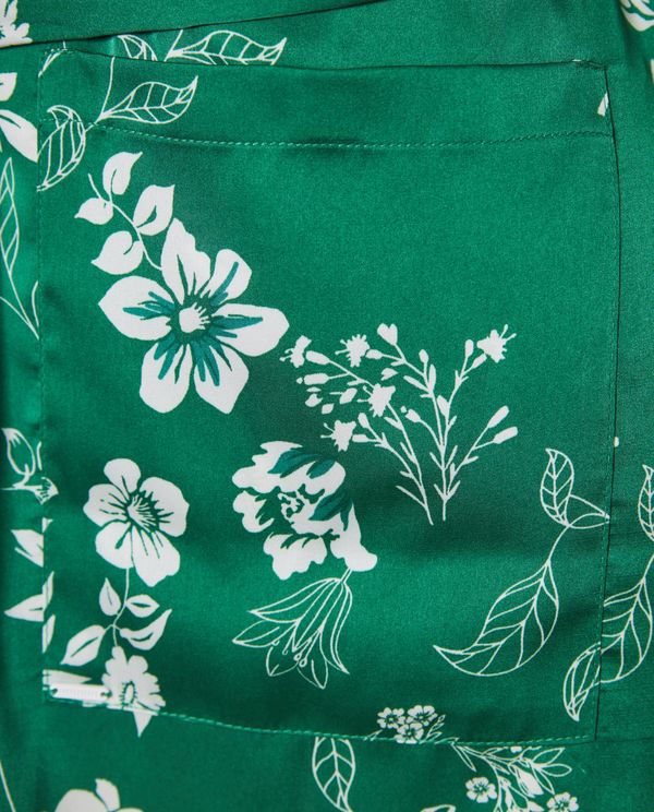 Loose fit κοντό εμπριμέ kimono