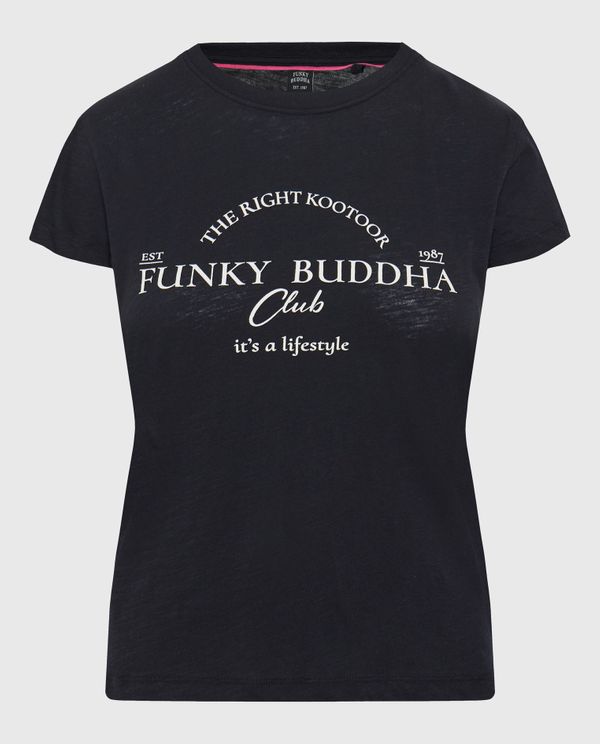 Γυναικείο t-shirt με Funky Buddha τύπωμα