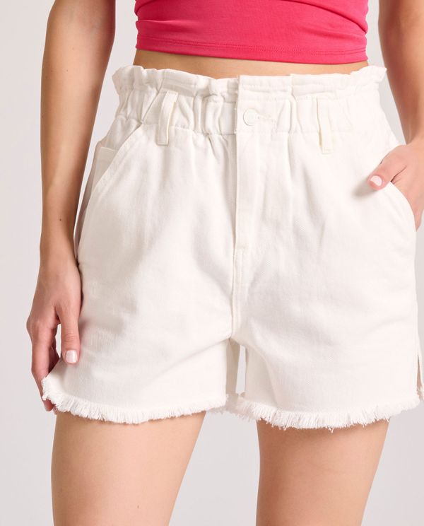 Baggy garment dyed τζιν σορτς με φθορές