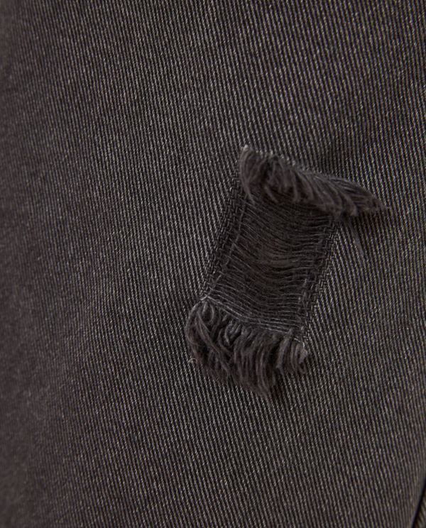 Γυναικεία loose fit garment dyed τζιν βερμούδα