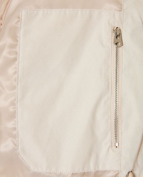 Loose fit μακρύ puffer μπουφάν με αποσπώμενη κουκούλα