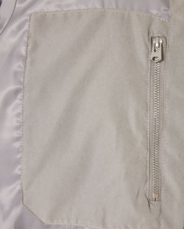 Loose fit μακρύ puffer μπουφάν με αποσπώμενη κουκούλα