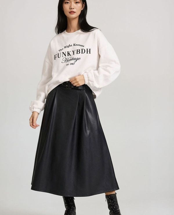 Relaxed fit φούτερ με Funky Buddha κέντημα