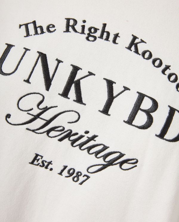 Relaxed fit φούτερ με Funky Buddha κέντημα