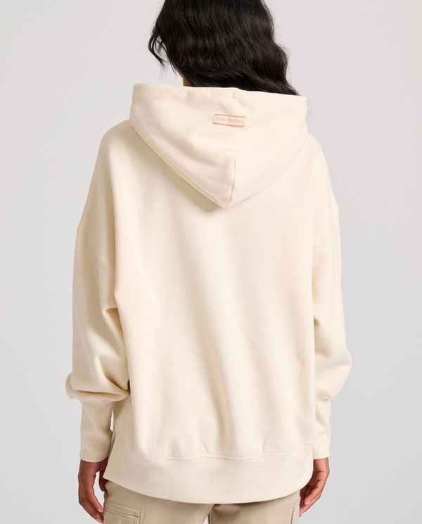 Oversized φούτερ με branded κέντημα στο στήθος