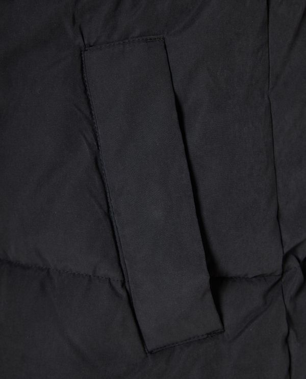 Loose fit αμάνικο puffer μακρύ μπουφάν