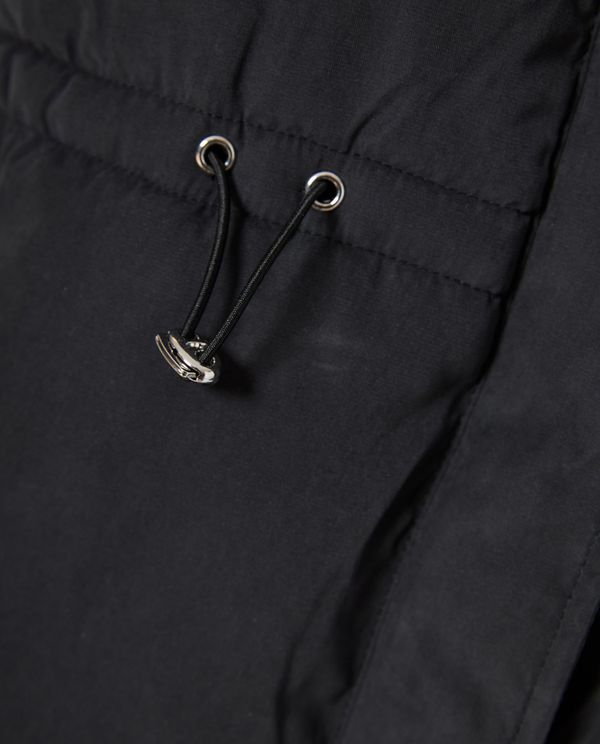 Loose fit αμάνικο puffer μακρύ μπουφάν