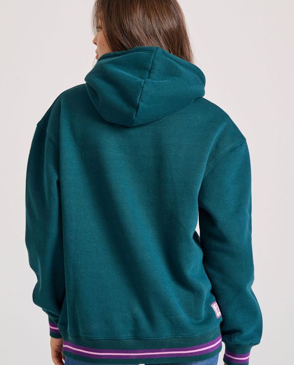 Relaxed fit φούτερ με embossed τύπωμα