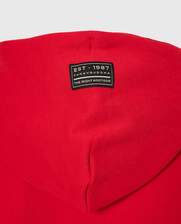 Relaxed fit φούτερ με τύπωμα στη πλάτη