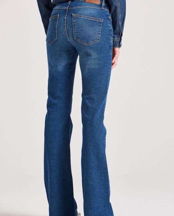 Flare fit τζιν παντελόνι
