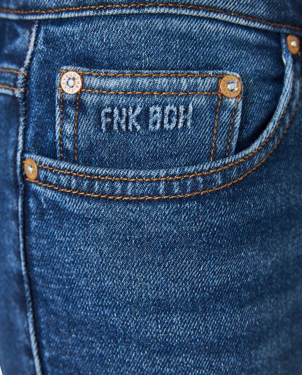Flare fit τζιν παντελόνι