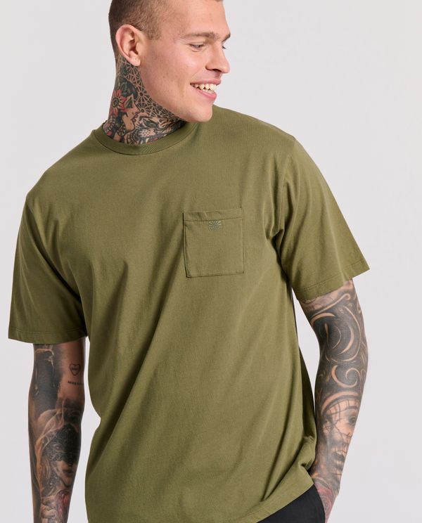 Relaxed fit t-shirt με τσέπη στο στήθος