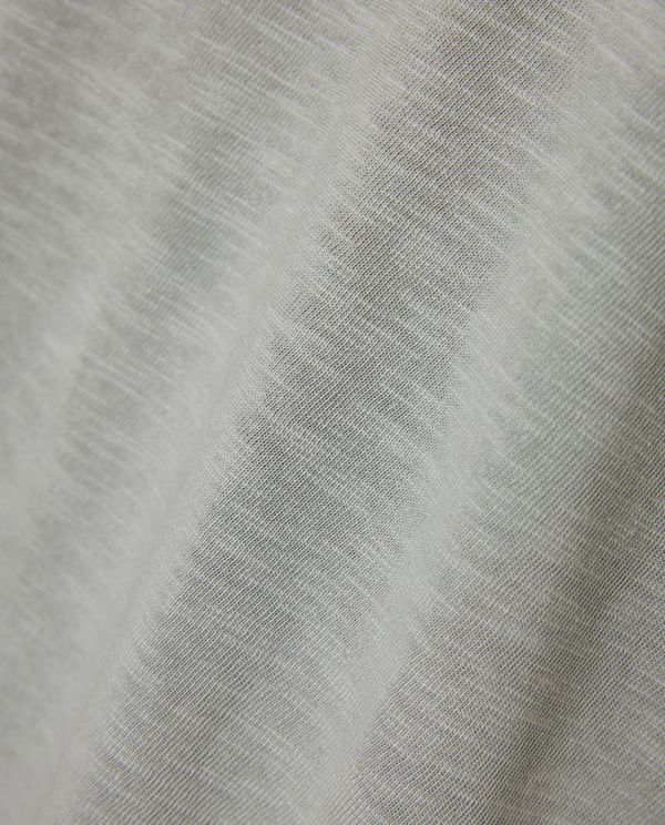 Garment dyed polo μπλούζα από φλάμα