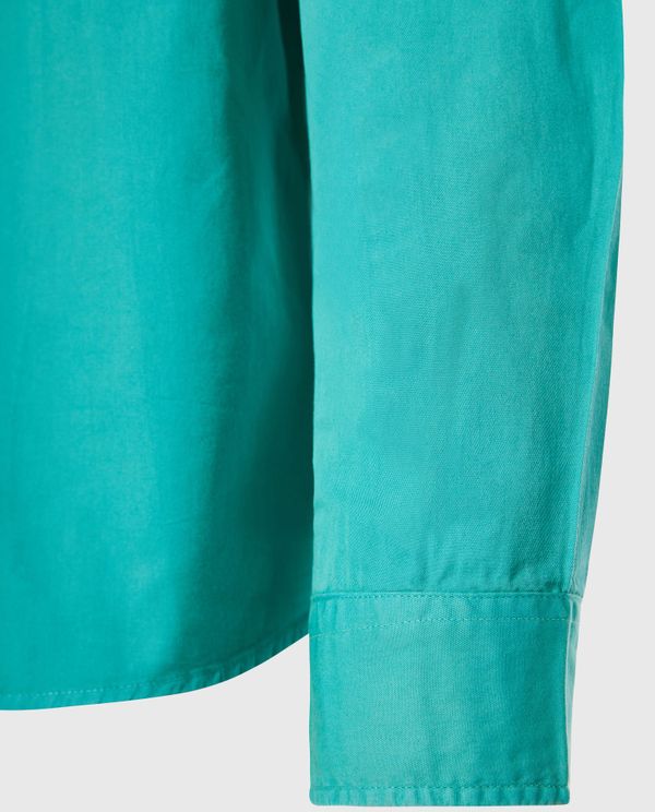 Ανδρικό βαμβακερό πουκάμισο garment dyed
