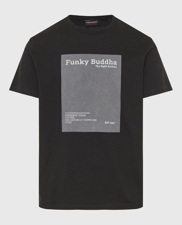 T-shirt με minimal branded τύπωμα