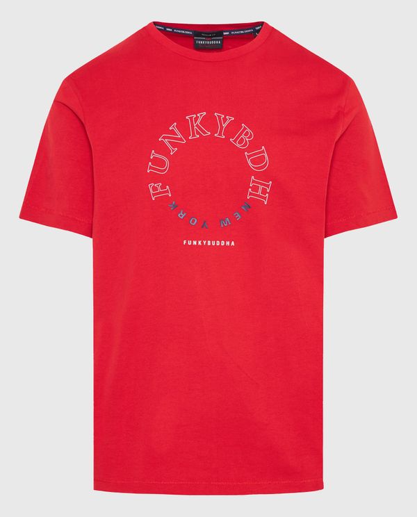 T-shirt με graphic τύπωμα στο στήθος