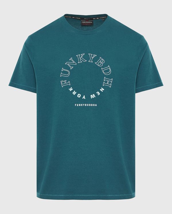 T-shirt με graphic τύπωμα στο στήθος