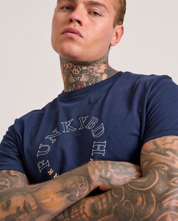 T-shirt με graphic τύπωμα στο στήθος