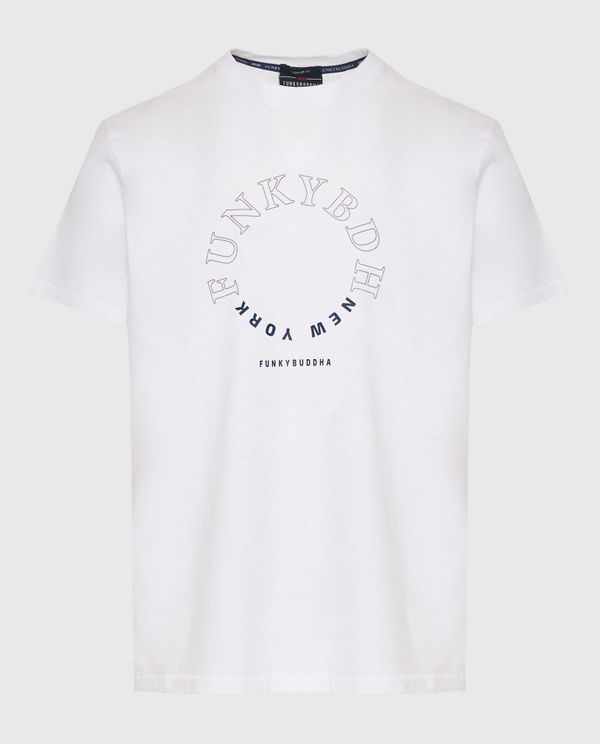 T-shirt με graphic τύπωμα στο στήθος