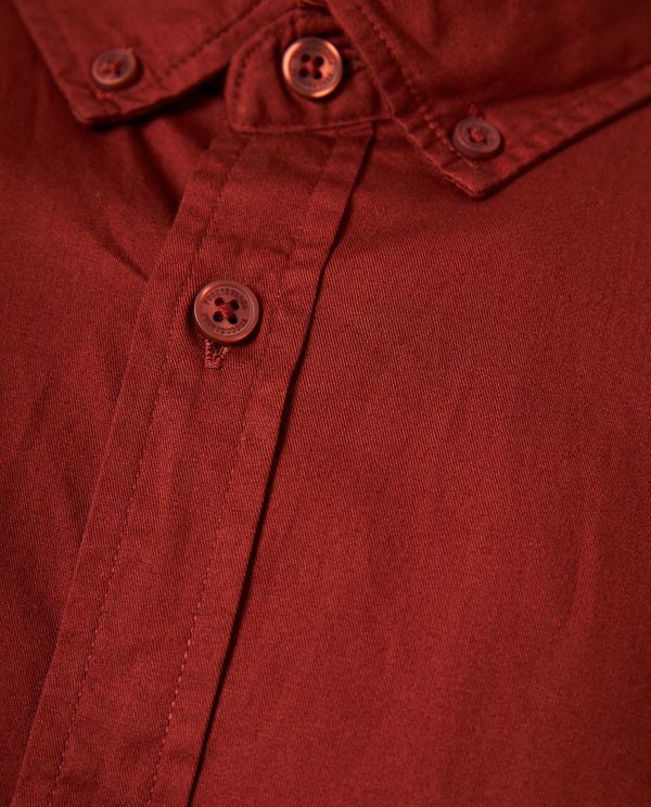 Ανδρικό garment dyed twill πουκάμισο