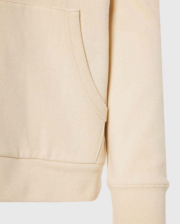 Relaxed fit ζακέτα φούτερ με εσωτερική επένδυση
