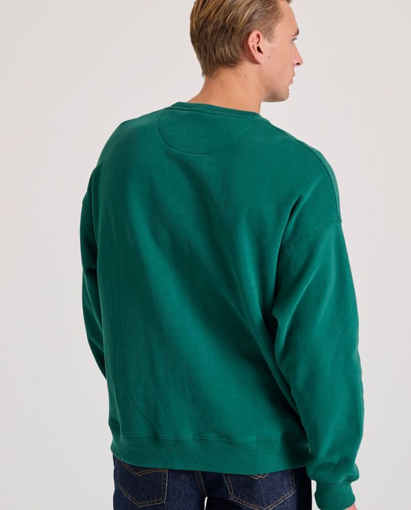 Oversized φούτερ με Funky Buddha κέντημα