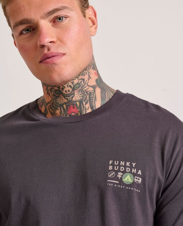 Relaxed fit t-shirt με τύπωμα στην πλάτη