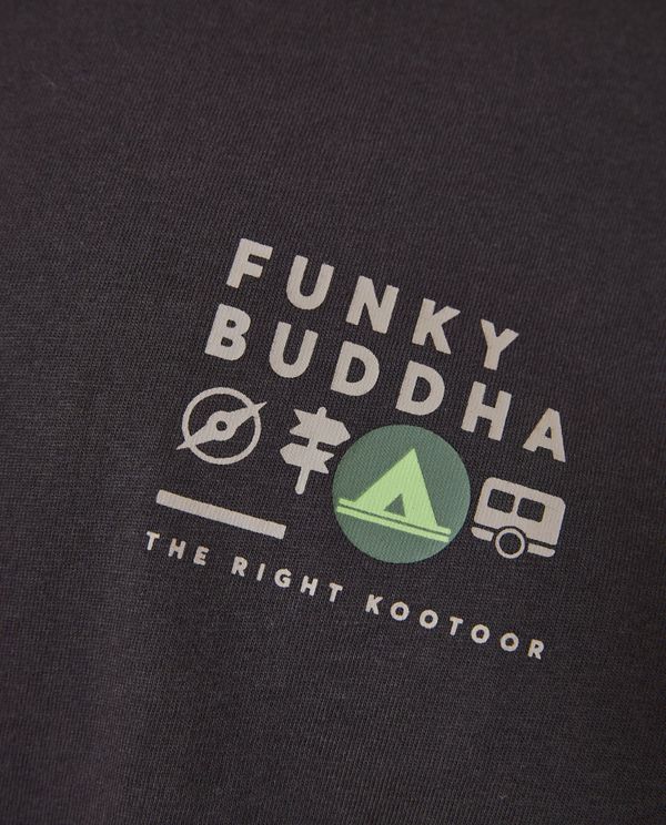 Relaxed fit t-shirt με τύπωμα στην πλάτη
