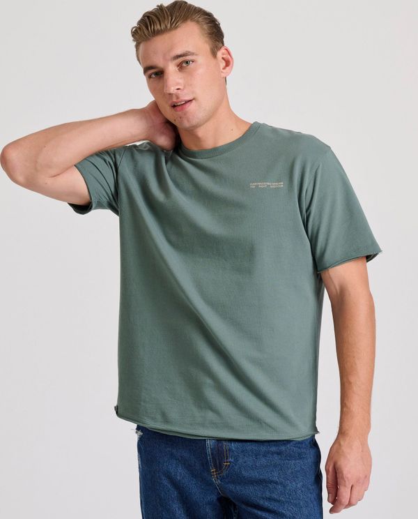 Relaxed fit t-shirt με graphic τύπωμα στην πλάτη