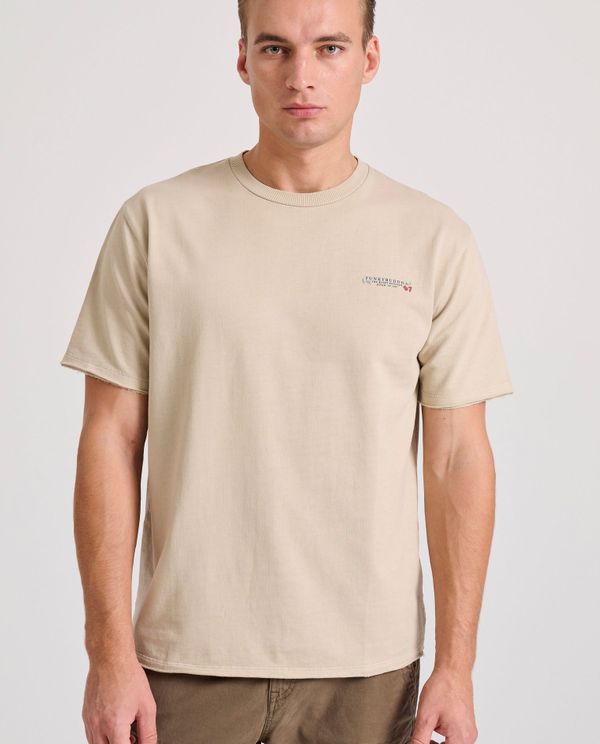 Relaxed fit t-shirt με τύπωμα στην πλάτη