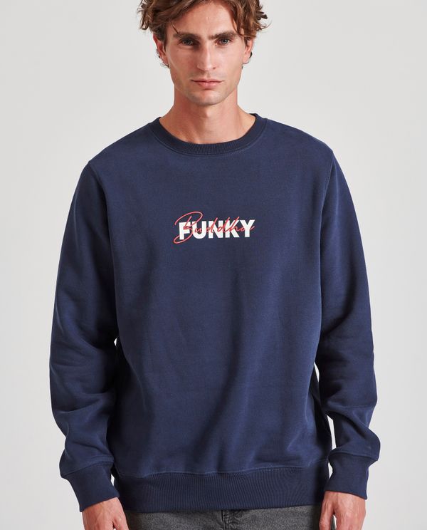 Φούτερ με Funky Buddha τύπωμα στο στήθος