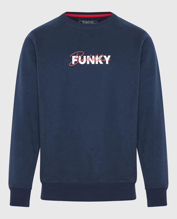 Φούτερ με Funky Buddha τύπωμα στο στήθος