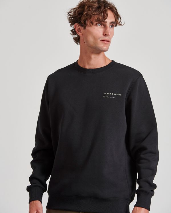 Relaxed fit φούτερ με τύπωμα στην πλάτη