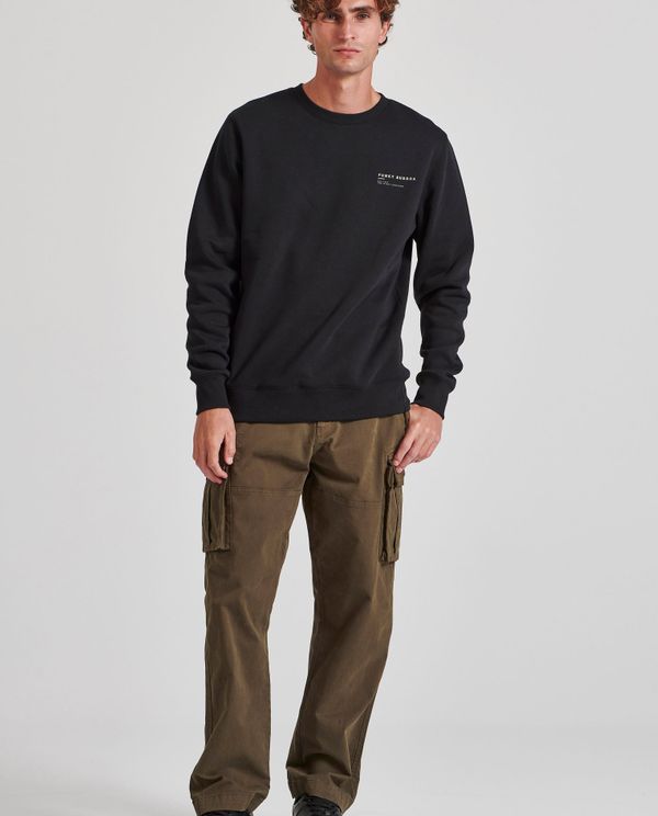 Relaxed fit φούτερ με τύπωμα στην πλάτη