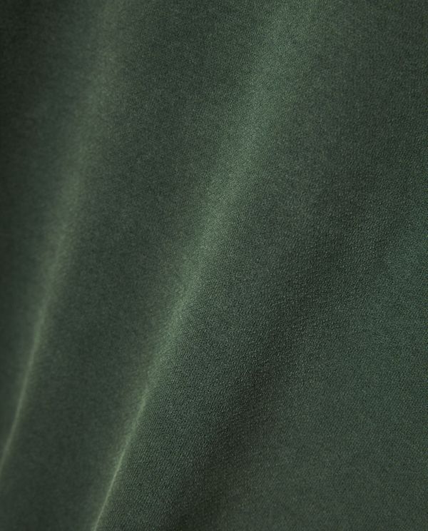 Oversized garment dyed φούτερ με τύπωμα στην πλάτη