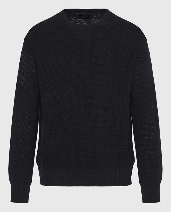 Loose fit casual πλεκτή μπλούζα με ανάγλυφη υφή