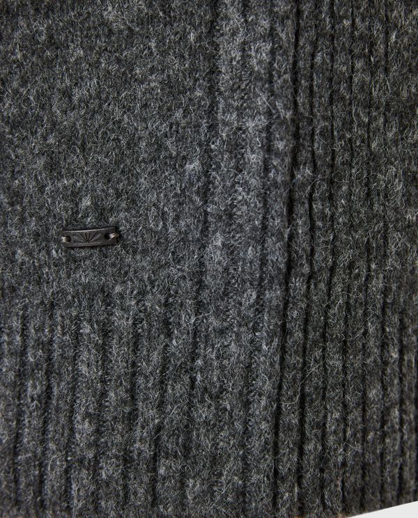 Ανδρικό half-zip πλεκτό πουλόβερ