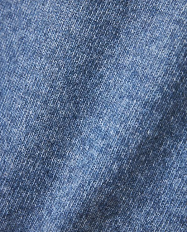 Ανδρικό half-zip πλεκτό πουλόβερ