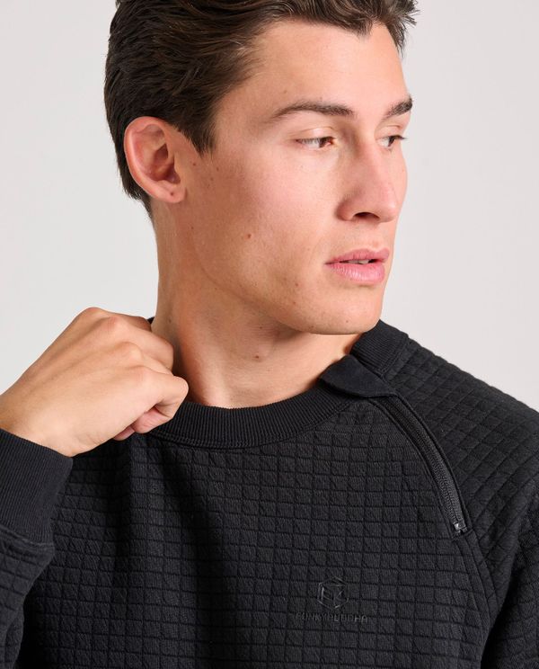 Relaxed fit φούτερ με ανάγλυφη υφή