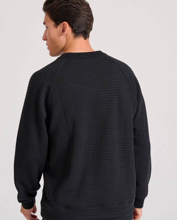 Relaxed fit φούτερ με ανάγλυφη υφή