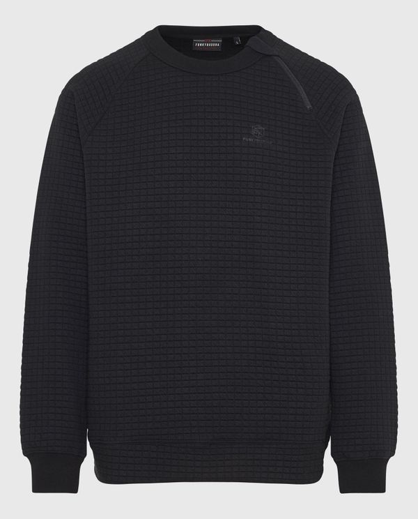 Relaxed fit φούτερ με ανάγλυφη υφή