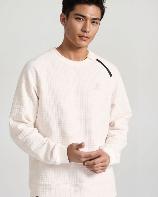 Relaxed fit φούτερ με ανάγλυφη υφή