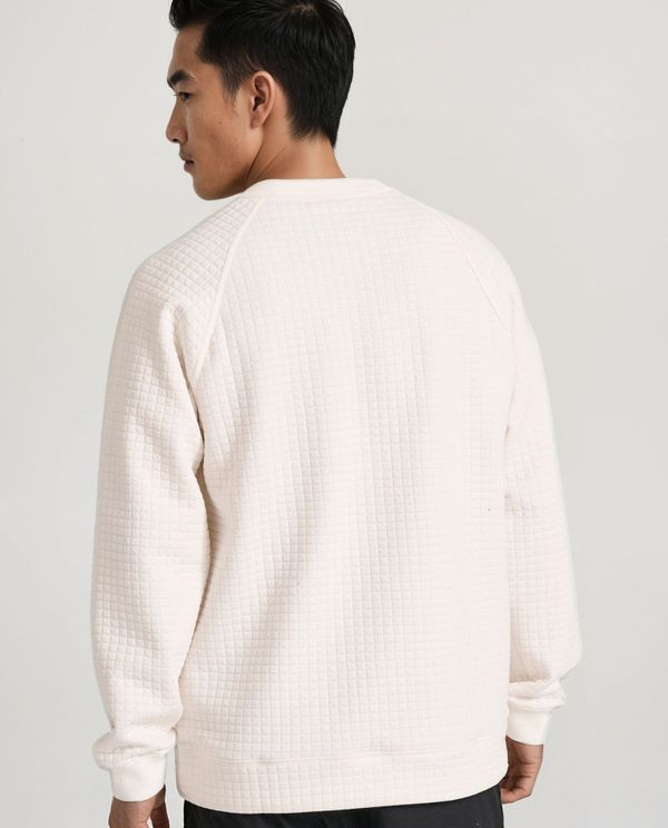 Relaxed fit φούτερ με ανάγλυφη υφή