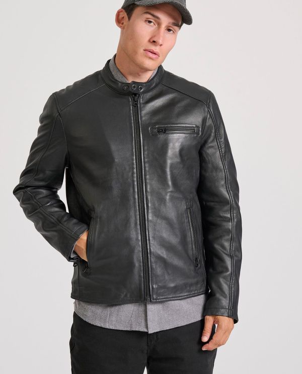 Ανδρικό δερμάτινο jacket (Sheepskin)