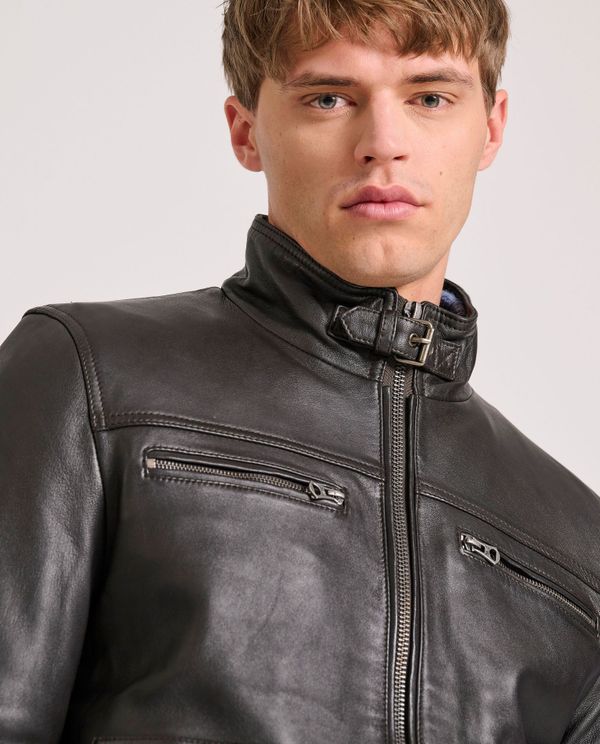 Ανδρικό δερμάτινο jacket (Sheepskin)