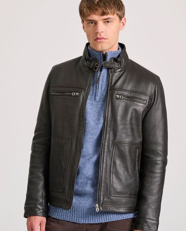 Ανδρικό δερμάτινο jacket (Sheepskin)