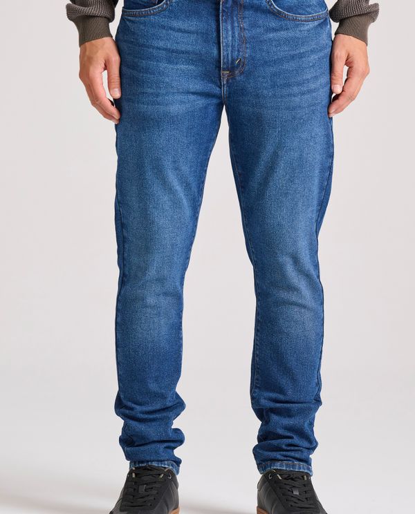 Slim tapered fit τζιν παντελόνι με whisker details