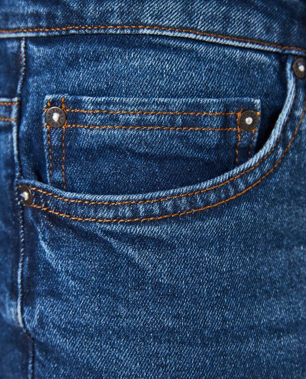 Slim tapered fit τζιν παντελόνι με whisker details