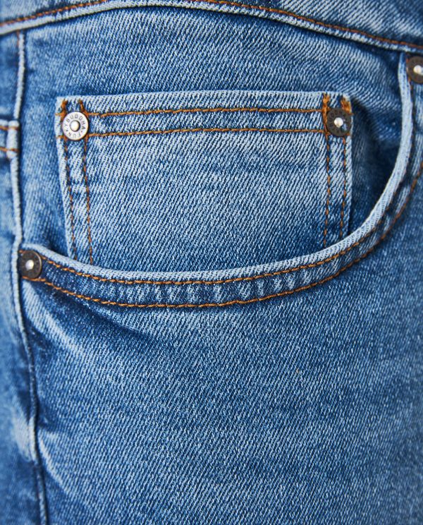 Slim tapered fit τζιν παντελόνι με whisker details