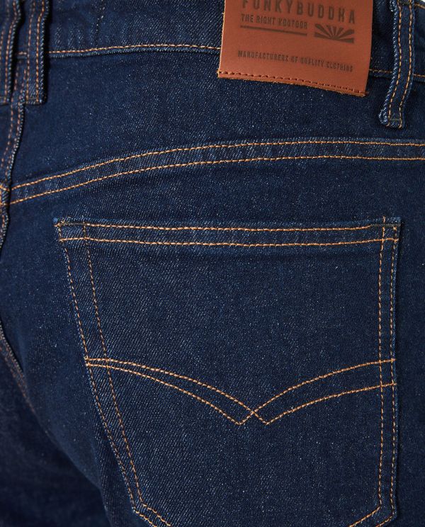Slim tapered fit τζιν παντελόνι με whisker details